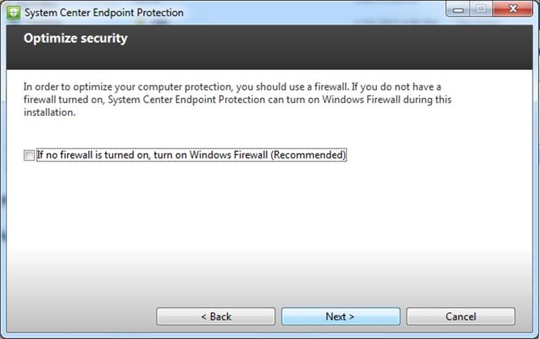 how to uninstall system center endpoint protection silently